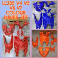 INNER LC135 V4 V5 V6 V7 COLOUR INNER COVER SET- HLD BLUE / HLD RED / DR RED / DR BLUE / DR ORENGE - 