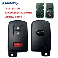 For Toyota Land Cruiser Smart Key, 3Buttons, BH1EW 89904-60K30 Keyless Go 434.30MHz/433.58MHz chip:8
