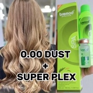 0.00 dust hair color set with hydrox 6%9%12% and super plex 10ml