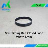 MXL Timing Belt Close loop B45MXL B60MXL B63MXL B66MXL B75MXL B78MXL B87MXL teeth 45 60 63 66 75 78 