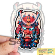 SAMURAI ONIMUSHA Glossy Laminated Vinyl Sticker