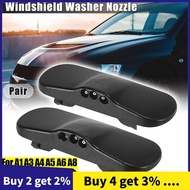 L&R Windshield Windscreen Washer Nozzle  Jet 8J0955987G / 8J0955988G for  A1 A3 A4 A5 A6 A8  TT 05-1