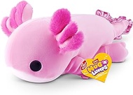 Hug-A-Lumps Love Collection Small Weighted Plush (Axolotl) by ZURU – 0.75kg/1.65lbs Super-Soft Cuddl