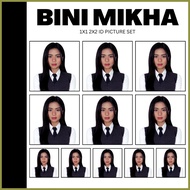 ◮ ✢ ✻ BINI Mikha [1x1 2x2] ID Photo Set