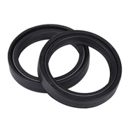 QM Front Fork Damper Oil Seal Dust Seal 50x63x11mm Replace Black Rub