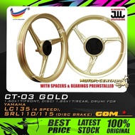 RIM COMSTAR SPORT RIMS CT-03 1.60X17(DISC,F) 1.85X17(DRUM,R) FOR YAMAHA LC135 4S,LAGENDA SRL110,115,