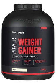 BODY ATTACK Body Attack Power Weight Gainer,4750g, Vanilla