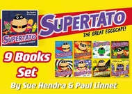 Supertato Series 9 Books Collection Set By Sue Hendra &amp; Paul Linnet ,Lexile: AD550L