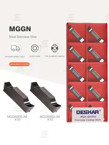 DESKAR100% original MGGN150 MGGN200 MGGN250 MGGN300 MGGN400 JM MGGN500 JM K10 carbide blade high qua