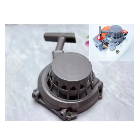 Super Easy Double Spring Puller Recoil Starter For 2T GD630 63cc 1E48F 80CC 1E53F Brush Cutter Earth