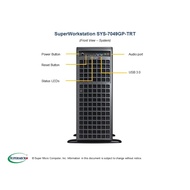 Ultra-Micro 7049GP-TRT Dual-Channel to Strong purley Four GPU Server Tower Dual-Use Dual-Mega Electr
