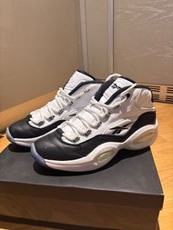 Reebok Question Mid 黑白籃球鞋