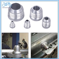 EVER 1PC Weld Bung Nitrous Hose Fitting AN3 AN4 AN6 AN8 AN10 AN12 AN16 AN20 Male Billet Aluminum All