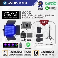 GVM 800D-RGB LED STUDIO LIGHT VLOG - LAMPU GVM 800 D