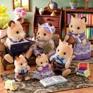 [Pre-order] Sylvanian Families Fennec Fox Family  Cute Dollhouse Miniature Figures Set