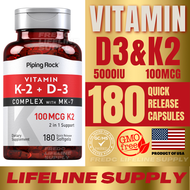 Vitamin D3 &amp; K-2, Bone Health