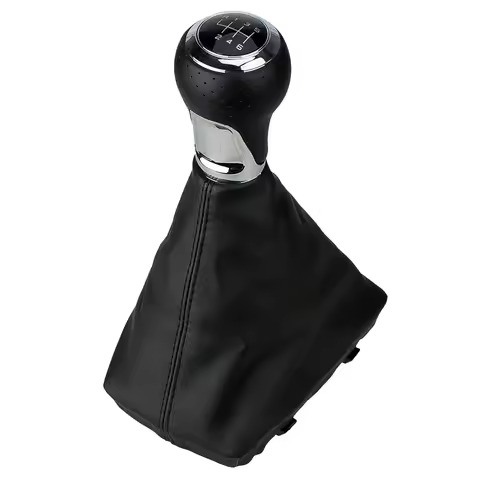 6 Speed Car Gear Shift Knob Gaiter Boot Cover Fit for Audi A4 S4 B8 8K A5 8T Q5 8R S-Line 2015 2014 