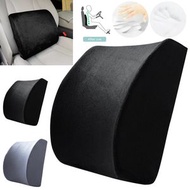 記憶棉汽車腰靠 辦公室靠墊護腰墊 灰色(平行進口)