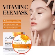 SADOER_OFFICIAL SADOER Vitamin C White Moisturizing Eye Mask Reduce Dark Circles Anti Wrinkles 80g(6