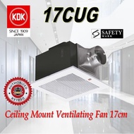 KDK 17CUG VENTILATION FAN EXHAUST FAN VENTILATOR FAN