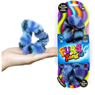 Tangle Furry Fidgets - New Leopard Print Edition - Plush Tangle Fidget Toy with Soft Colorful Materi