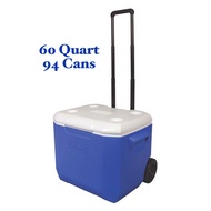 Coleman Insulated Cooler Box -60Qt Wheeler (Blue)