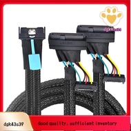 Slimline SAS MCIO 8i 74P to 2XSFF 8639+ 15P for Server Connection Adapter Cable for Data Transmissio