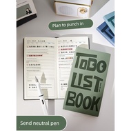 planner 2026 diary 2026 Todo A6 Time Self-discipline Mission List Planner