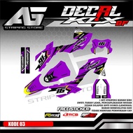KLX BF full body decal - KLX BF full body decal with racing motif 03