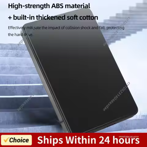 Type-C USB3.1 SATA Portable Hardisk Transfer Speed 6Gbps SSD Case 6TB Plug and Play 2.5inch for Wind