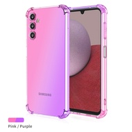 Samsung Galaxy A14 A54 A34 A56 A35 5G A55 A16 A36 Shockproof Soft TPU Phone Casing Cover Two Colors 