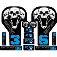 Fox 36 Fork Decals Customized