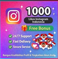 Jasa tambah Like Instagram Indonesia Permanen