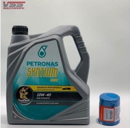Petronas Syntium 800 10W40 Semi Synthetic SN/CF Engine Oil 4L + Honda Oil Filter