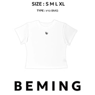 Bemingtop600(S-2XL) - เสื้อยืดเด็ก Beming รุ่นพิเศษ4 เสื้อยืดเบบี้ทีเเขนสั้น ทรงใหม่ (สีพื้น)
