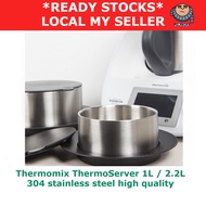 Thermomix Thermo Server 1L/2.2L (304 Stainless Steel premium quality) FOC Brush