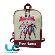 Ultraman Children's Bag | Ultraman Custom School Bag | Ultraman Children's Backpack | NAME Screen Pr