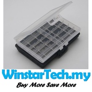 10 slot AAA AA cover 14500 Cases Storage Container Holder Hard Plastic Battery Casing box 10440 1.5v