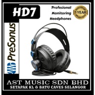 PreSonus HD7 Professional Monitoring Headphones (hd7)