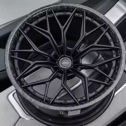 Forged Wrap Carbon Fiber 5x130 5x114.3 5x112 Rim 17 18 19 20 21 22Inch Wheel Concave Alloy Car Wheel