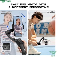 Tnw M01 Gimbal 3 Axis Hp Gimbal Stabilizer Hp Smartphone & Action Cam Ultra Stable Gimbal Face Track