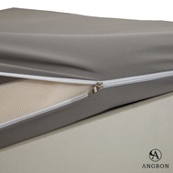Angbon Bed Foam Cover With Zipper Plain Mattress Cover Mattress Protector 4 & 6 Inches Thickness