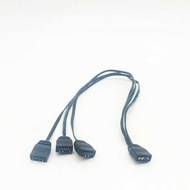 ARGB SPLITTER CABLE 3 PIN 5V BRANCH 1 TO 3 ARGB SPLITTER CABLE 3 PIN 5V BRANCH 1 TO 3