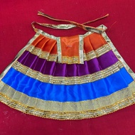Handmade pavadai for amman/durga Goddess for pooja/seeru set (vaissnavee brand no 4/10)