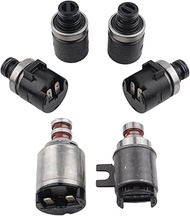 SAOKNCE 6Pcs Automatic Transmission Shift Solenoid Kit Compatible with Ford Ranger Explorer (Sport T