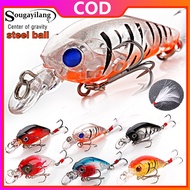 Sougayilang Fishing Lure Crankbaits Fishing Bait Minnow Fishing Lure Bait Fishing Hard Lure 5 color