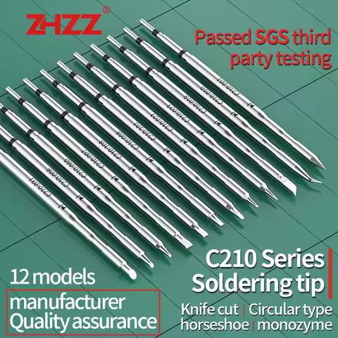 C210 Soldering Tips C210-001 C210-007 C210-008 Welding Head For JBC T210 Handle Soldering CD-2SD/2SH