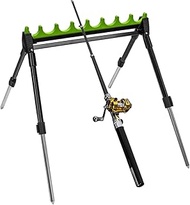 Fishing Rod Holders 2Section Telescopic, Zinc Alloy Fishing Rod Pole Holders Kit Fishing Rod Holder 