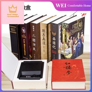 T Simulation Book Creative Safe Fun Book Box Safe Anti-theft Key Book