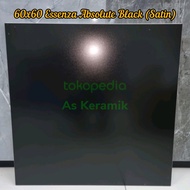 Granit abu Essenza Absolute Black satin (hitam polos) 60x60
